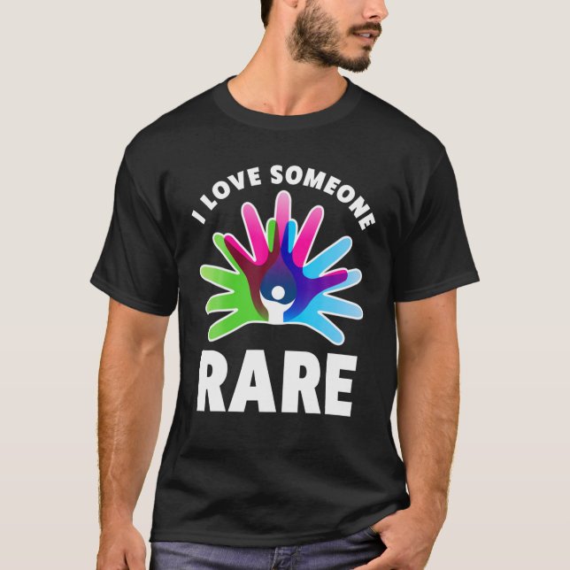 I Love Someone Rare Disease - Rare Disease Day 202 T-Shirt (Front)