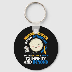 I Love Someone With Down Syndrome Trisomy 21 T21 A Key Ring