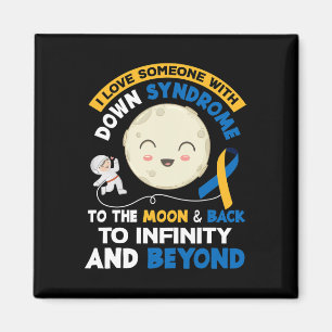 I Love Someone With Down Syndrome Trisomy 21 T21 A Magnet