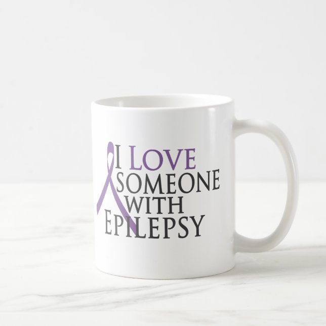 i love someone with epilepsy coffee mug (Right)
