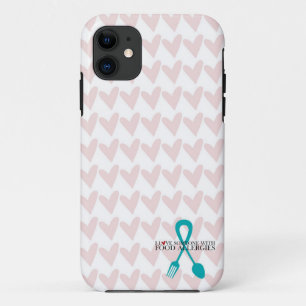 I Love Someone With Food Allergies iPhone5 HEARTS iPhone 11 Case