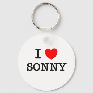 I Love Sonny Key Ring