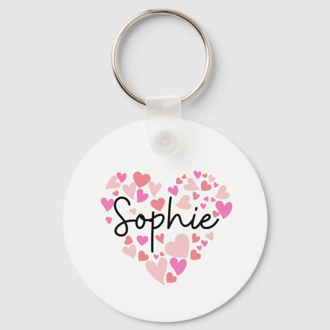 I love Sophie Key Ring (Front)