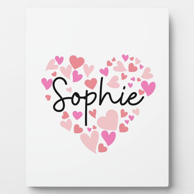 I love Sophie Plaque (Front)