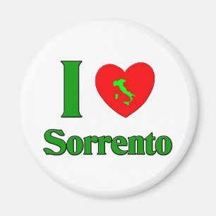 I Love Sorrento Italy Magnet