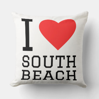 I love south beach cushion