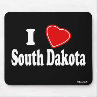 I Love South Dakota Mouse Pad