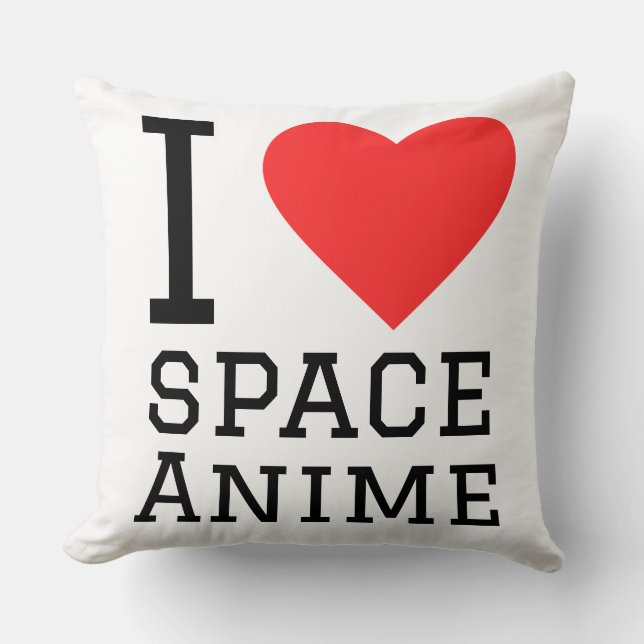 I love space anime cushion (Front)