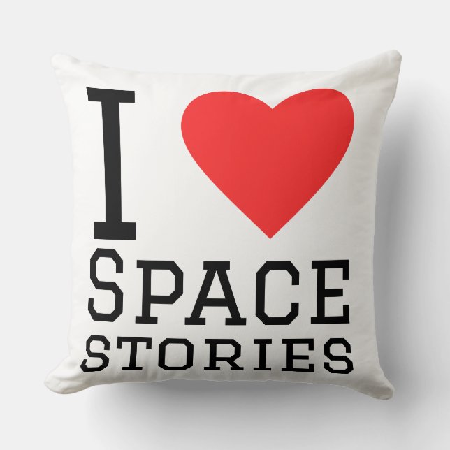 I love space stories cushion (Front)