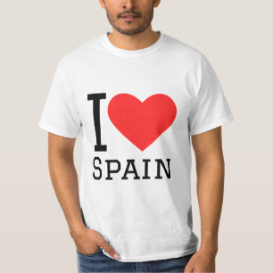 I love spain square sticker T-Shirt