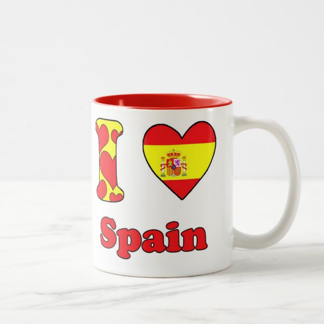 I love Spain Two-Tone Coffee Mug (Right)