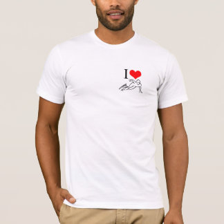 I Love Speed Skating (Outta My Way!) Classic T-Shirt