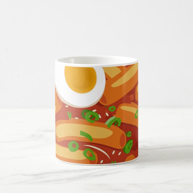 I love Spicy Tteokbokki Coffee Mug (Center)
