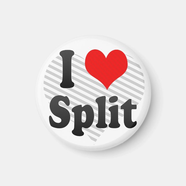 I Love Split, Croatia Magnet (Front)