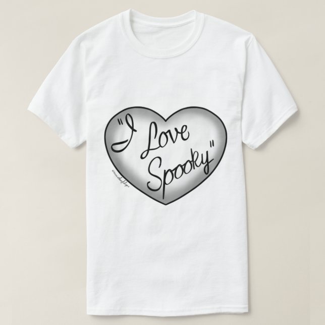 I love spooky design   T-Shirt (Design Front)