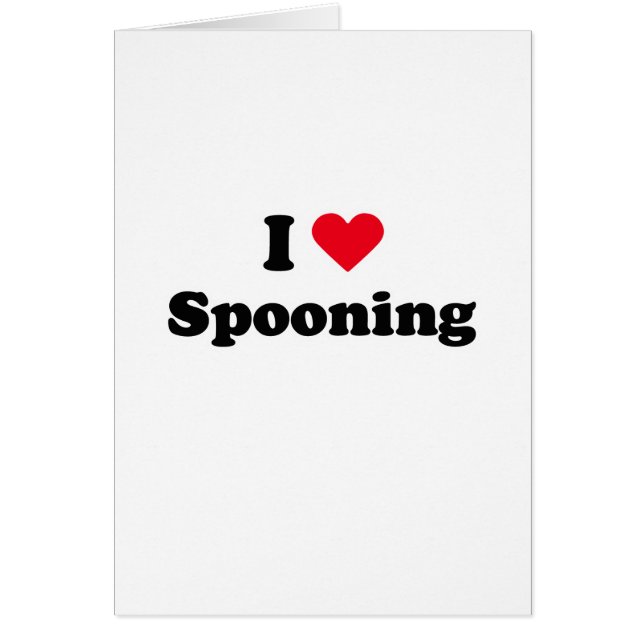 I love spooning (Front)