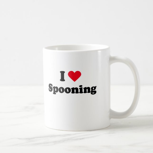 I love spooning coffee mug (Right)