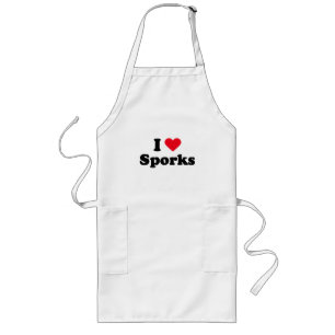 I love sporks long apron