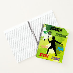 I love sport team notebook