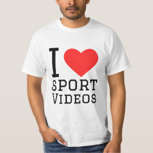 I love sport video T-Shirt