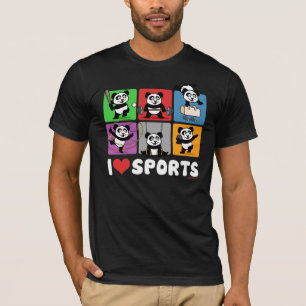 I Love Sports (dark t-shirts) T-Shirt