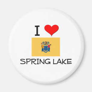 I Love Spring Lake New Jersey Magnet