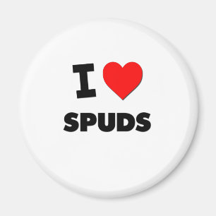 I love Spuds Magnet