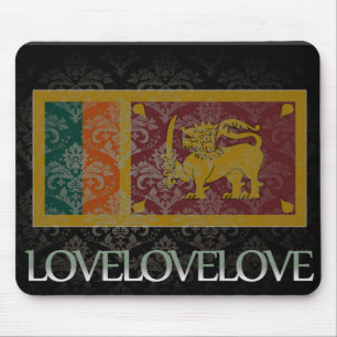I love Sri Lanka Cool Mouse Pad