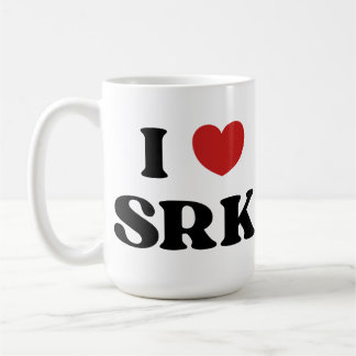 I love SRK - I Love Shahrukh Khan Coffee Mug