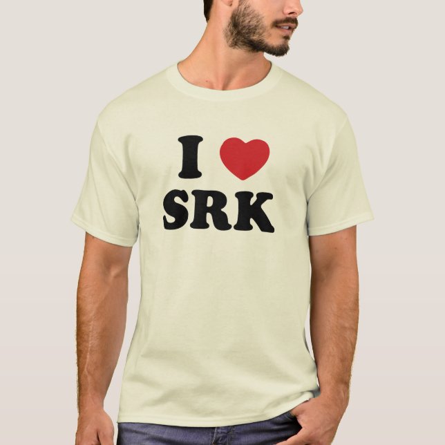 I love SRK T-Shirt (Front)
