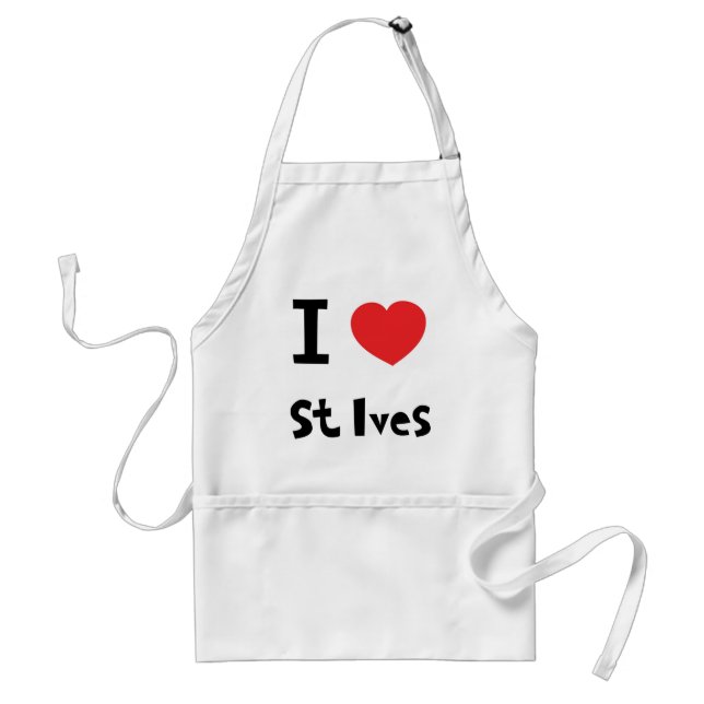 I love st Ives Standard Apron (Front)