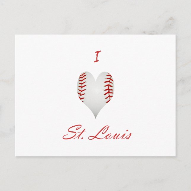 I Love St. Louis Postcard (Front)