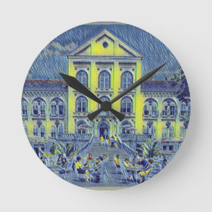 I Love Staro Zdanje, Arandjelovac, Serbia Round Clock