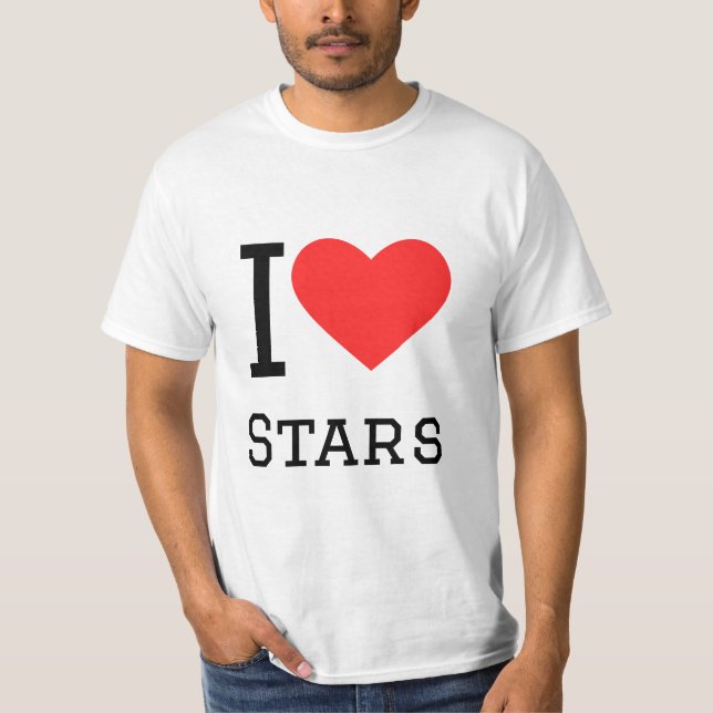 I love stars T-Shirt (Front)