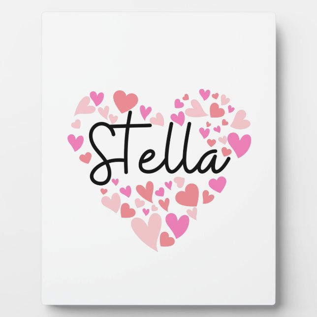 I love Stella Plaque (Front)