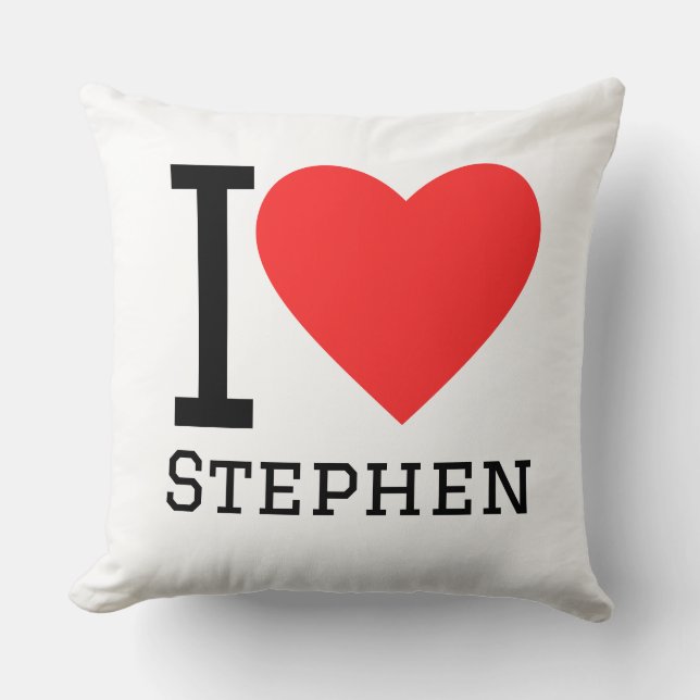 I love sthepen cushion (Front)