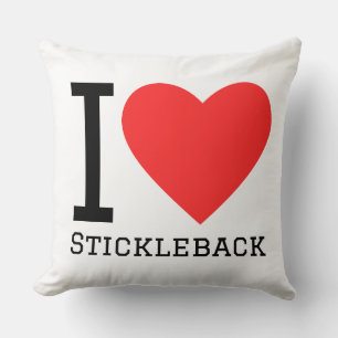 I love stickleback  cushion