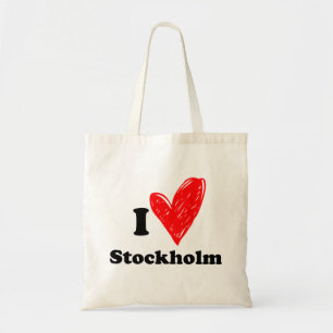 I love Stockholm Tote Bag