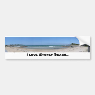 I love Stoney Beach... Bumper Sticker