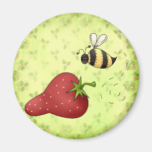 I love Strawberries Magnet