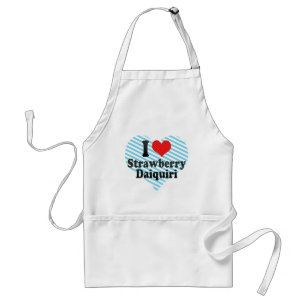 I Love Strawberry+Daiquiri Standard Apron