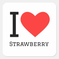 I love strawberry