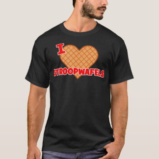 I Love Stroopwafels T-Shirt