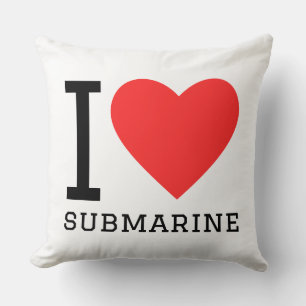 I love submarine cushion