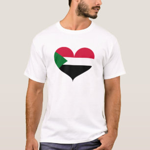 I Love Sudan Flag T-Shirt