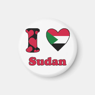I love Sudan Magnet
