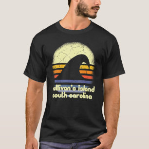 I Love Sullivans Island South Carolina Ocean Wave T-Shirt