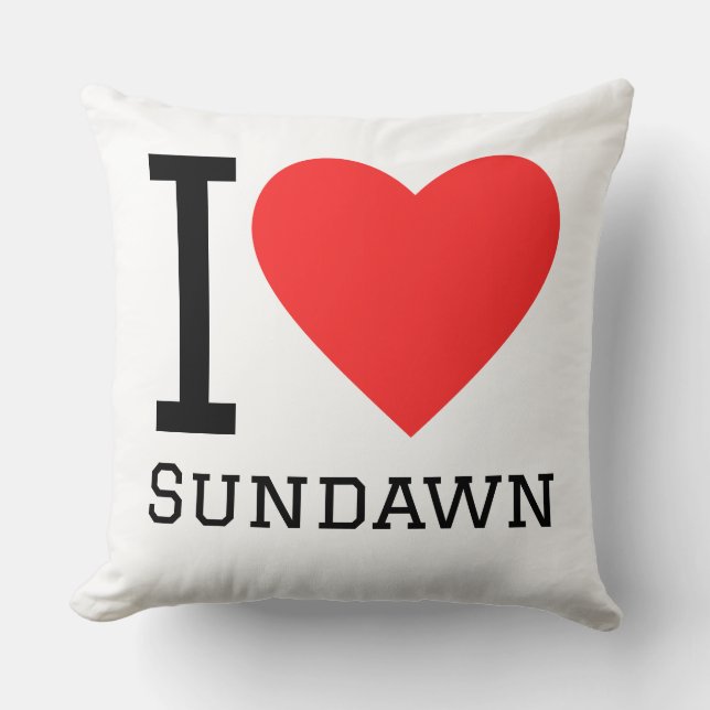 I love sundawn cushion (Front)