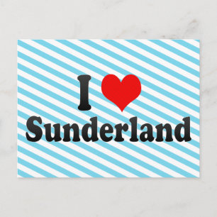 I Love Sunderland, United Kingdom Postcard