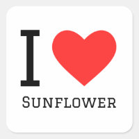 I love sunflower